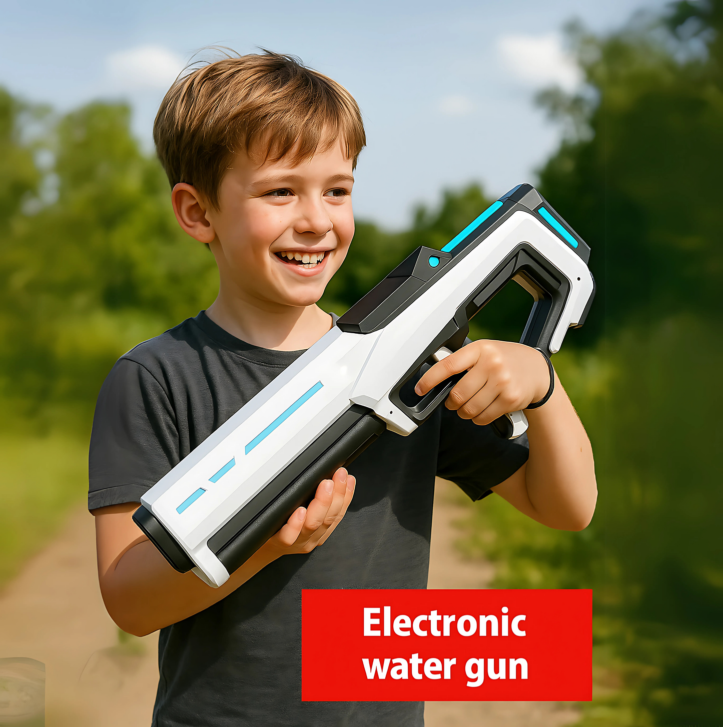 Pistola de Agua Automática Gran Capacidad | ¡Diversión sin Esfuerzo para Todos!
