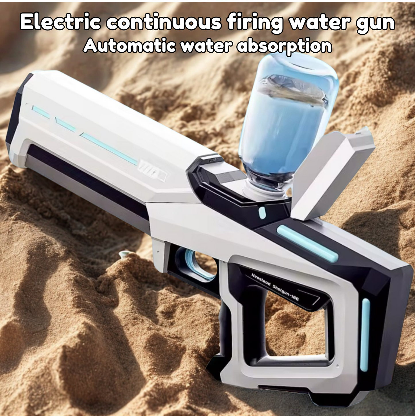 Pistola de Agua Automática Gran Capacidad | ¡Diversión sin Esfuerzo para Todos!