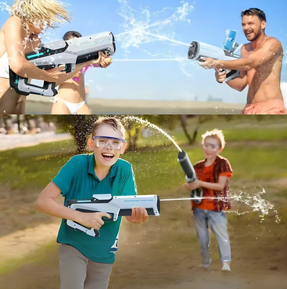 Pistola de Agua Automática Gran Capacidad | ¡Diversión sin Esfuerzo para Todos!
